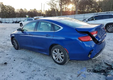 2015 Chrysler 200 Limited из США, поврежденный, VIN 1C3CCCAB3FN507755